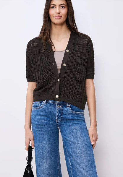 ZURI BROWN CARDIGAN