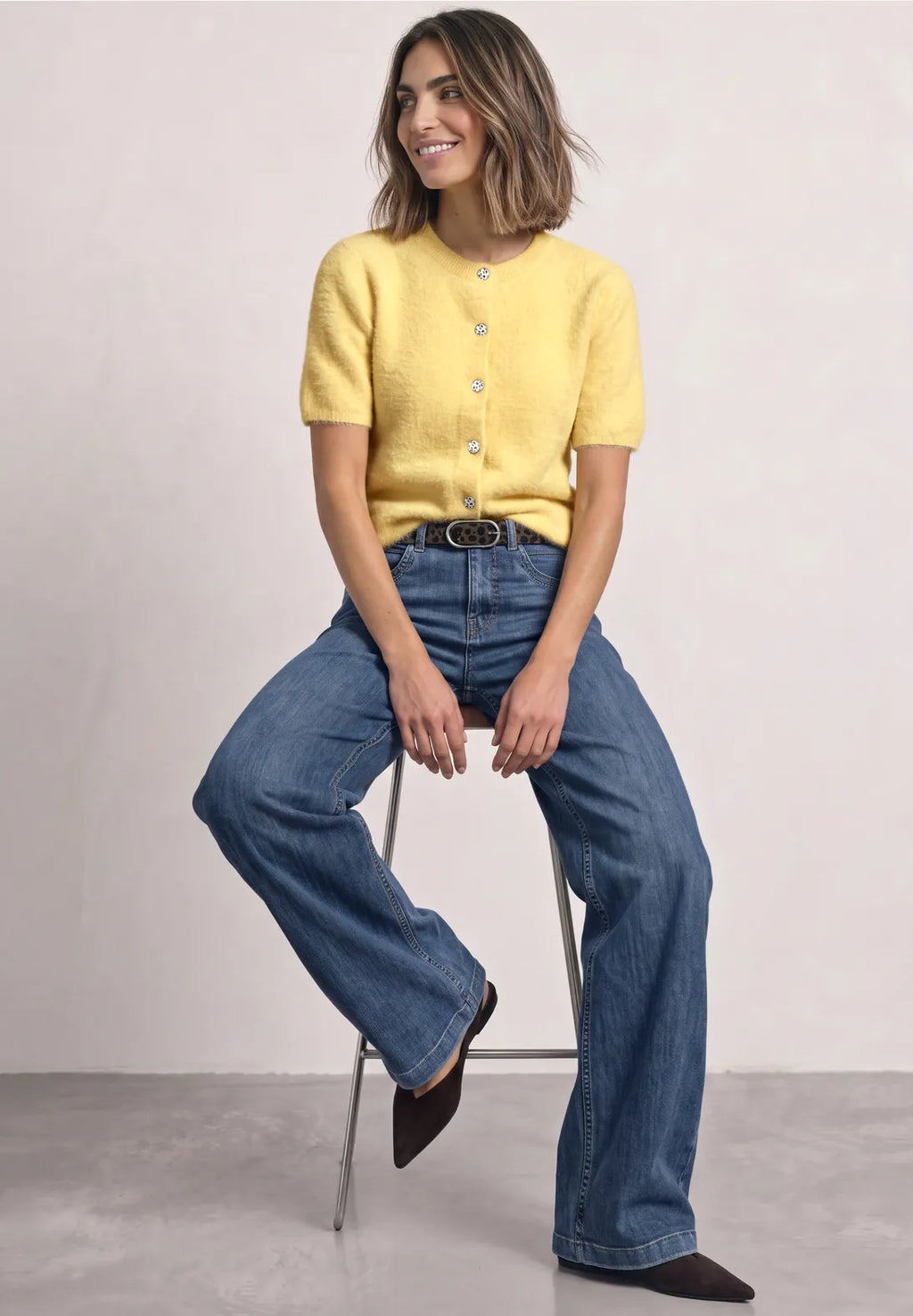 LORNA YELLOW CARDIGAN