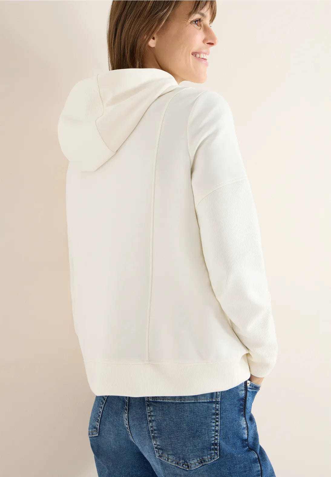 CREAM TROYER HOODY