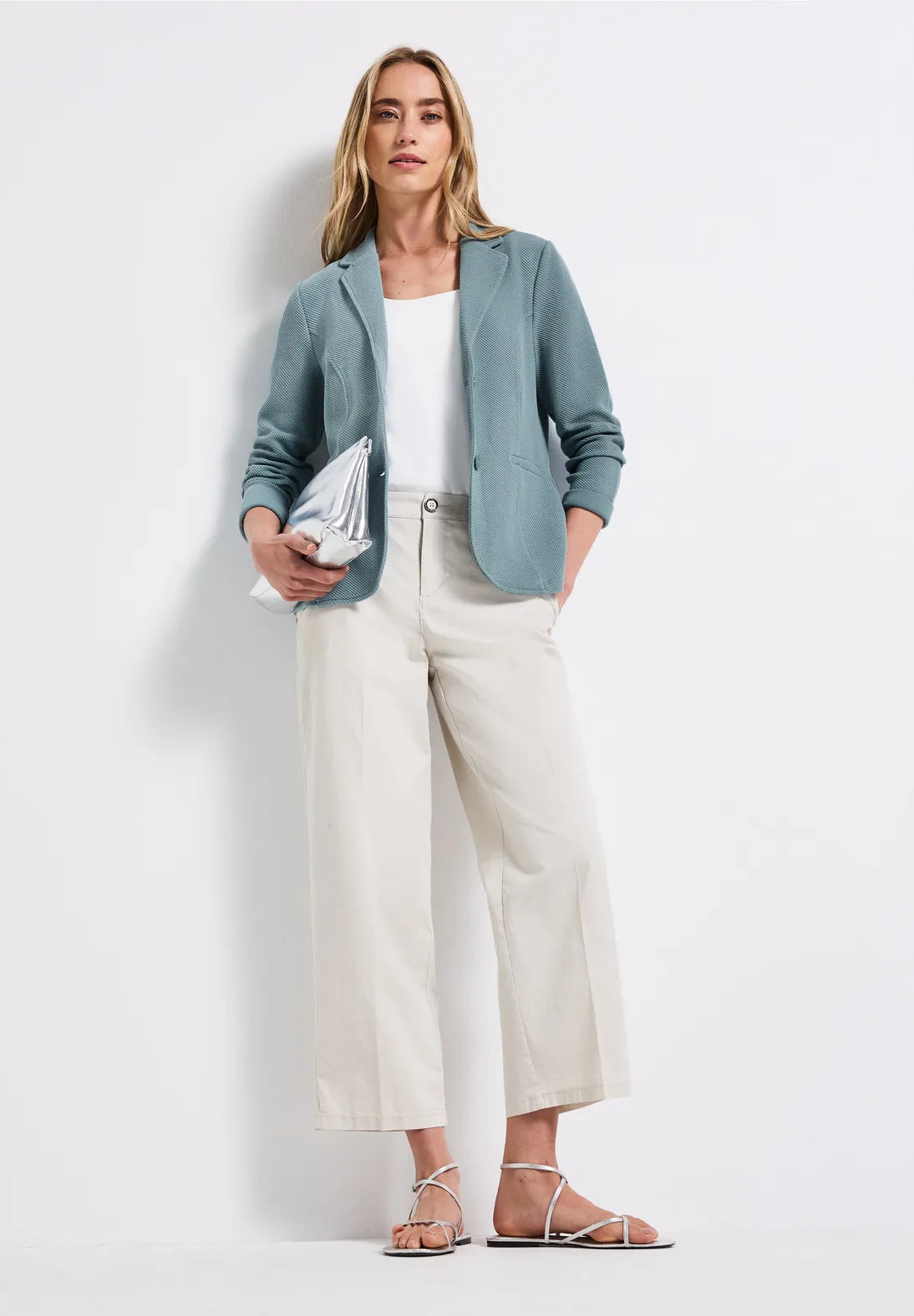 JAN DUCK EGG BLAZER