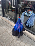 BLUE FLOWER UMBRELLA