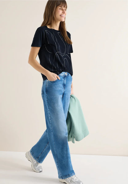 STACEY NAVY TEE