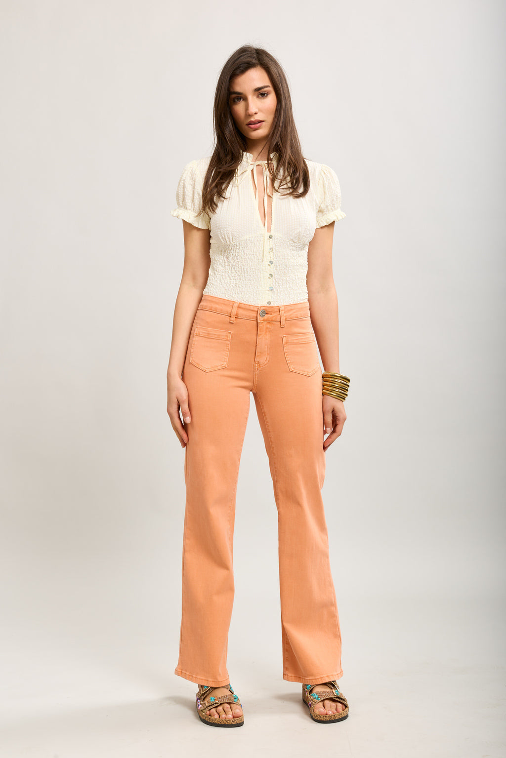 TARA ORANGE JEAN