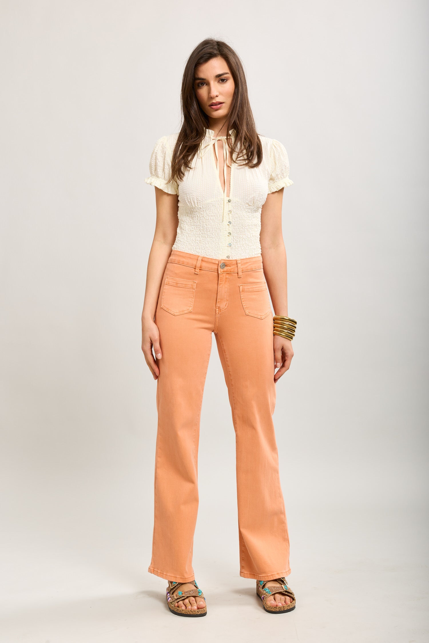 TARA ORANGE JEAN