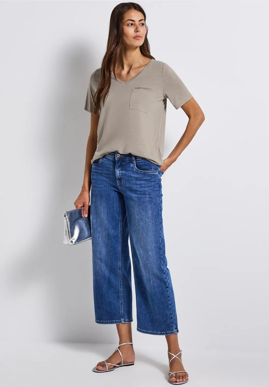 DAME TAUPE TEE