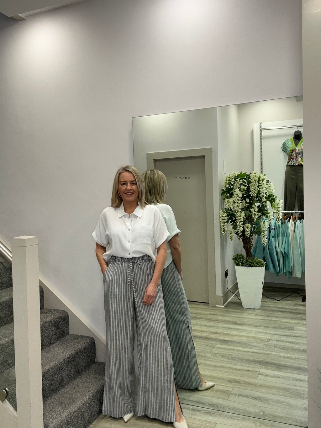 ANNA GREY TROUSER