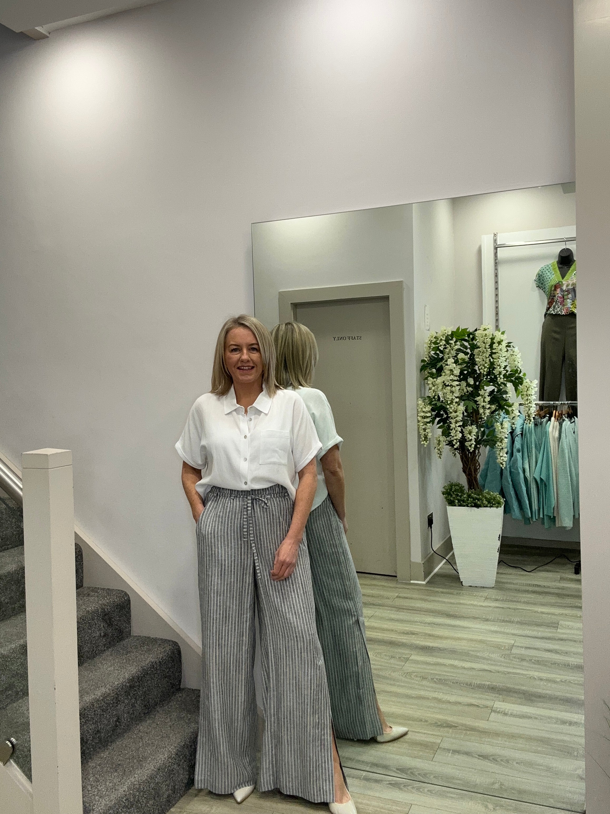 ANNA GREY TROUSER