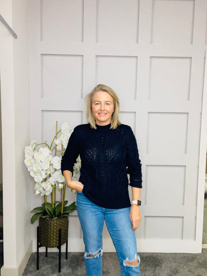 CARMO NAVY  KNIT