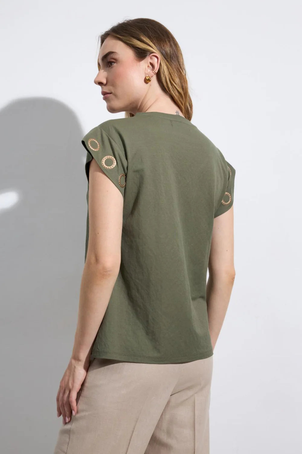 HIBI KHAKI TOP