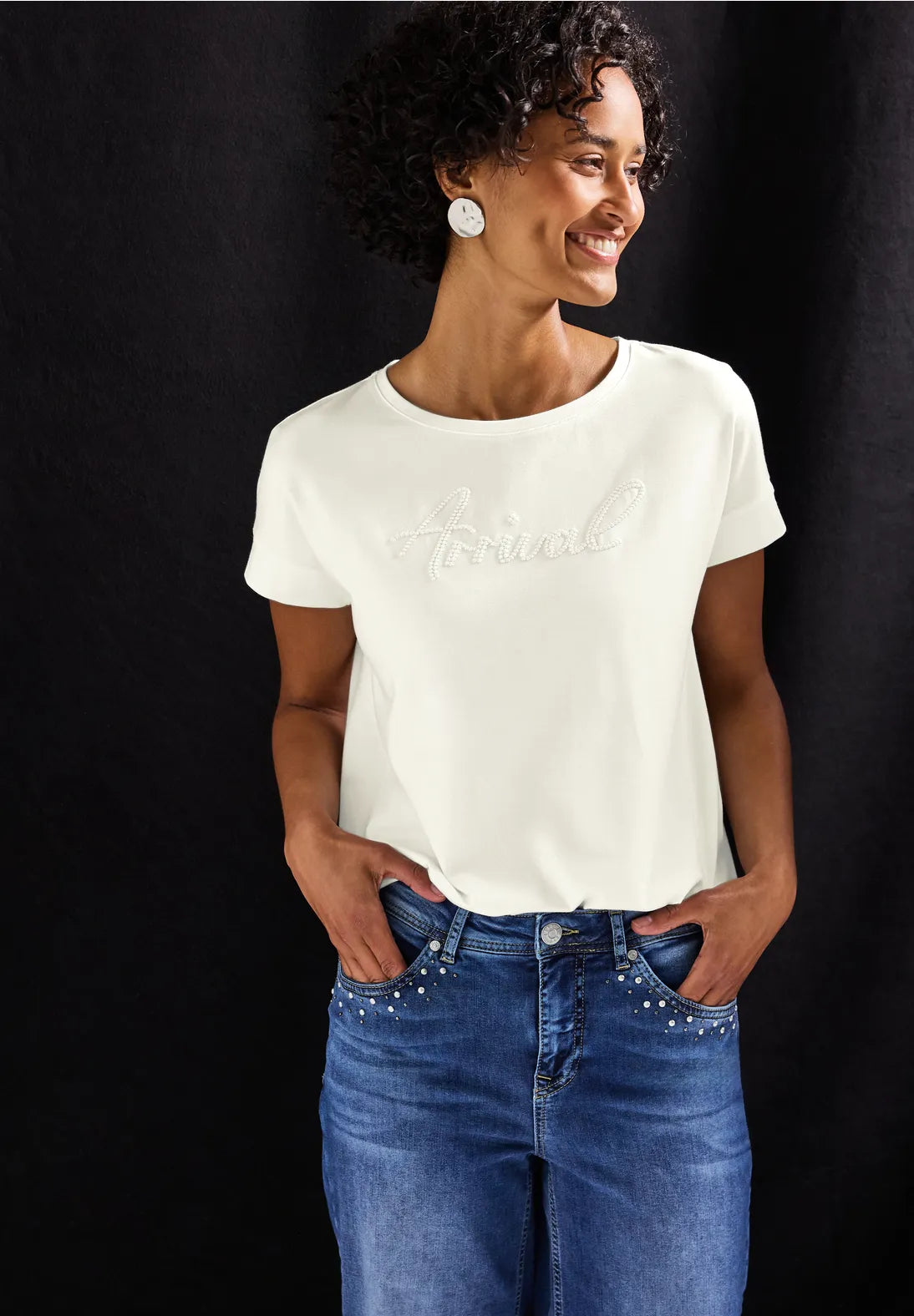 ARRIVAL CREAM TEE