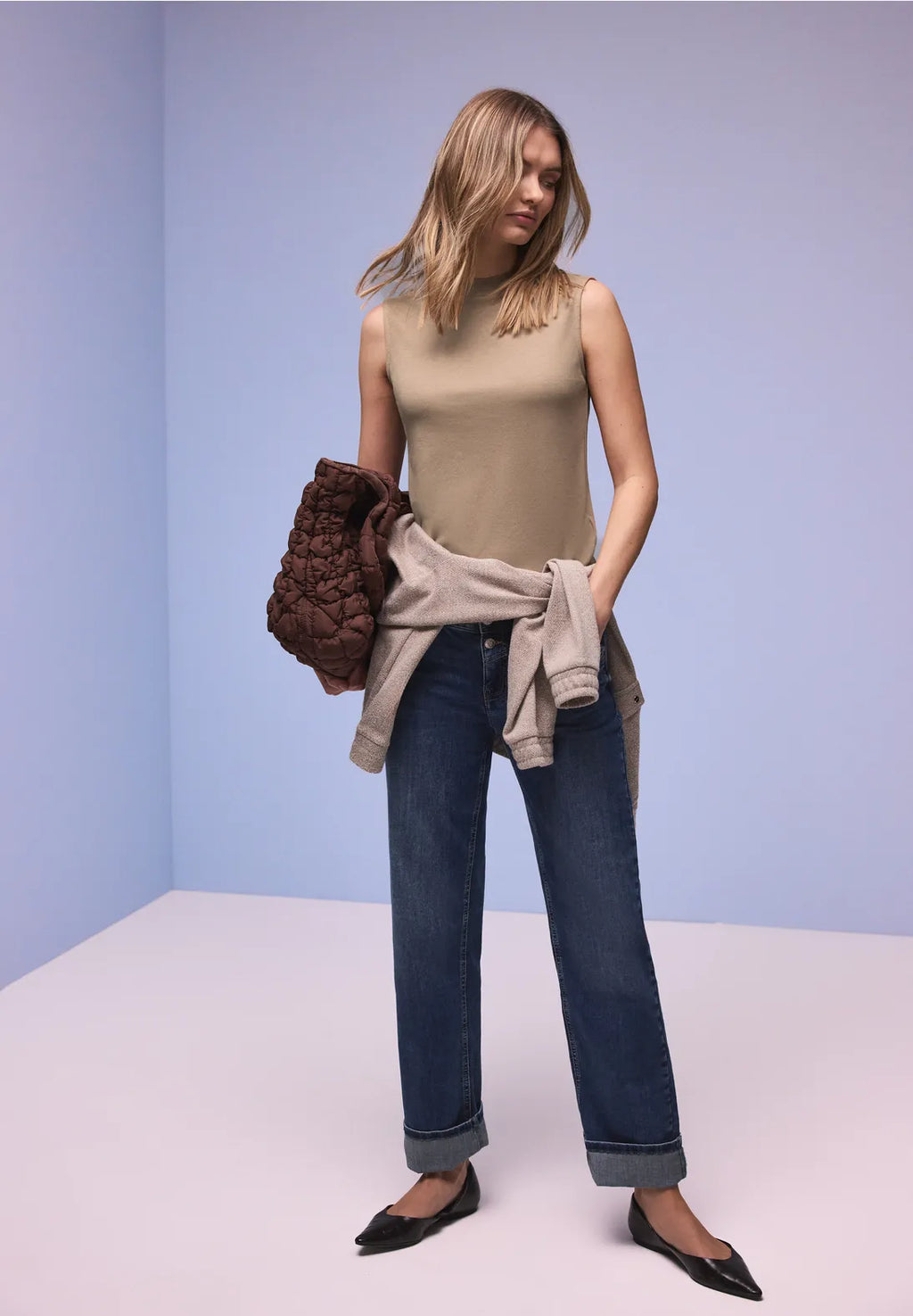 ELLIE MOCHA TOP