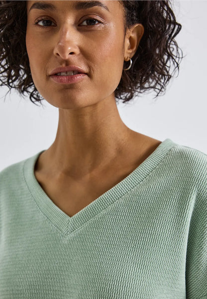 SASKIA MINT SWEATER