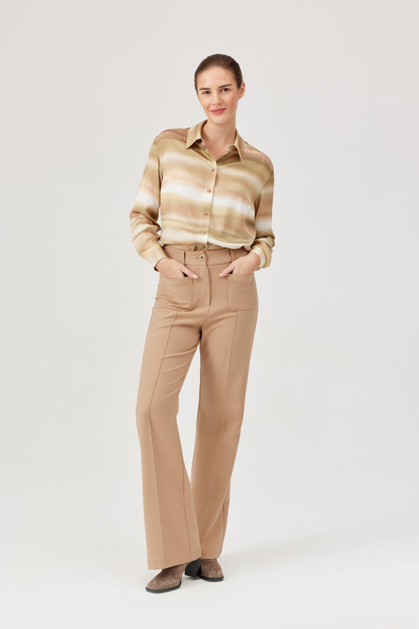 FIZA CAMEL TROUSER