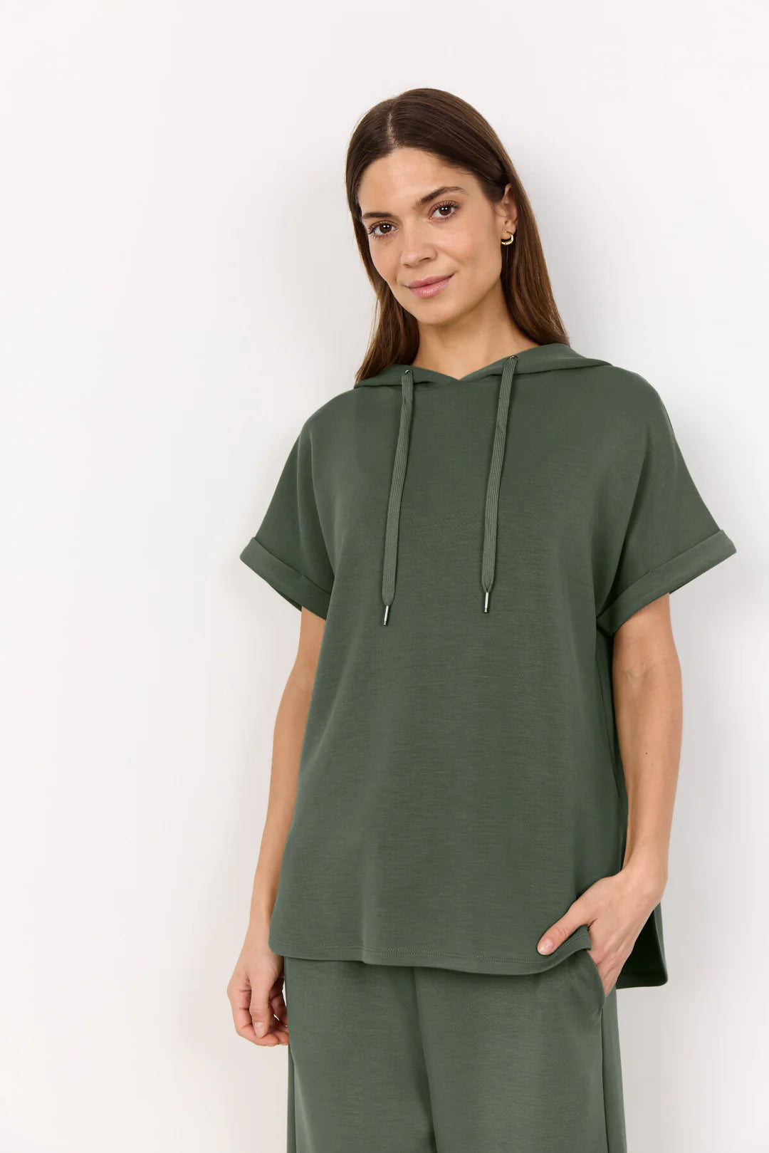 SUSAN KHAKI TOP