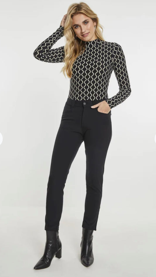 AMBER BLACK TROUSER