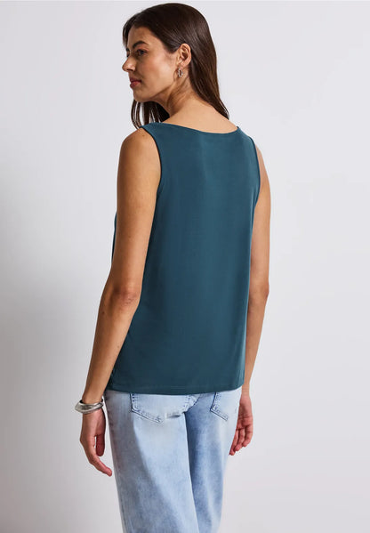 JULE TEAL TOP