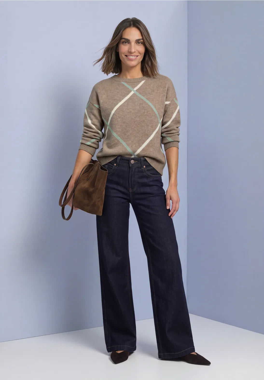 BRYNN TAUPE SWEATER