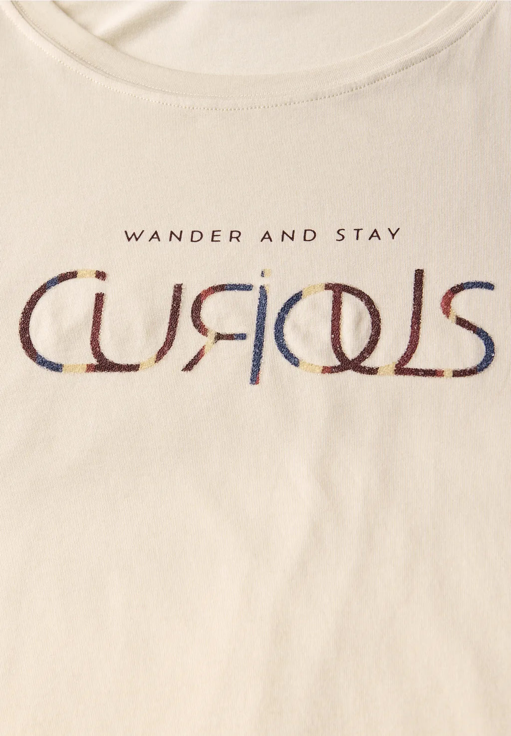 CURIOUS BEIGE TEE
