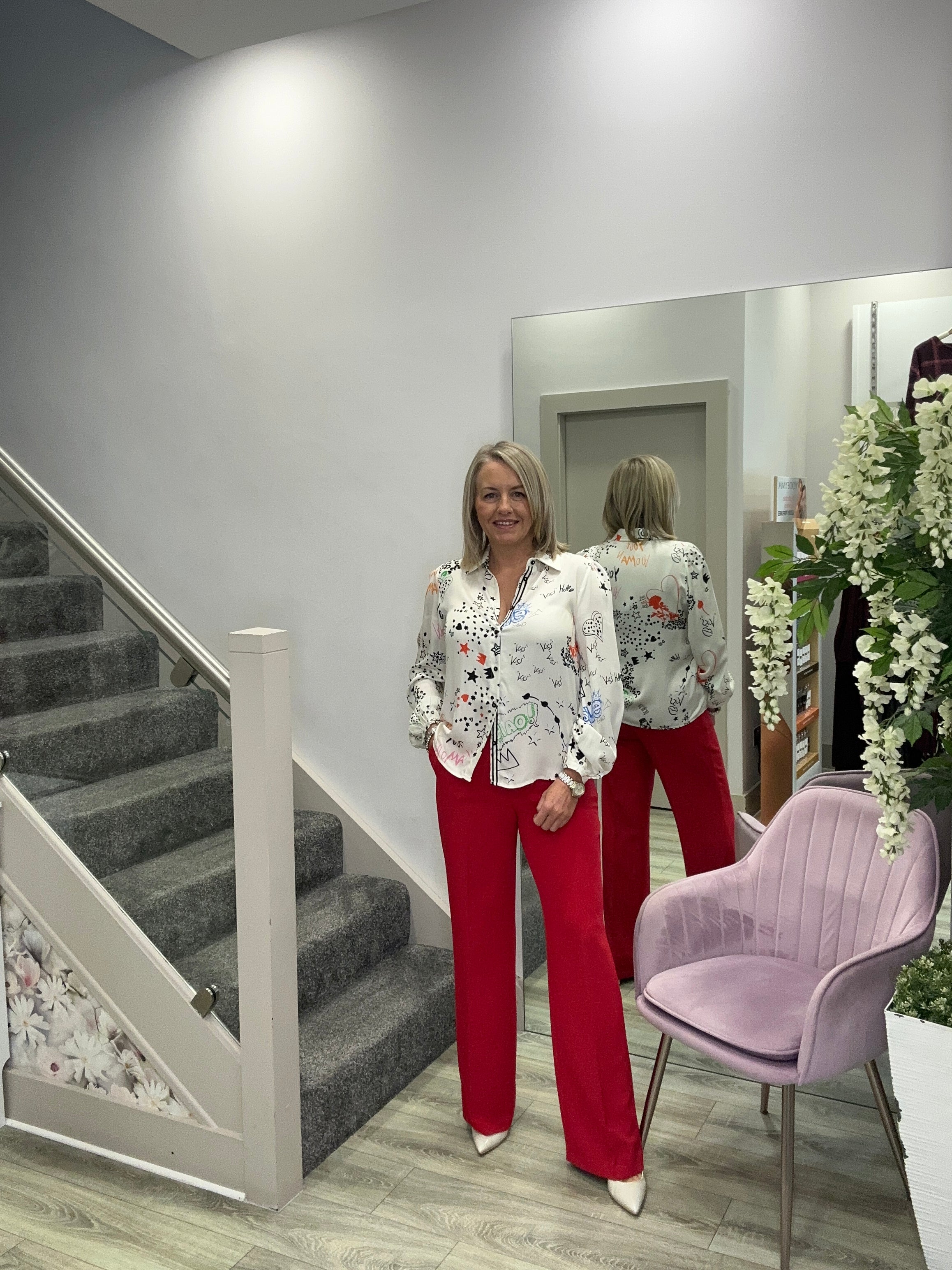 TURRES RED TROUSERS