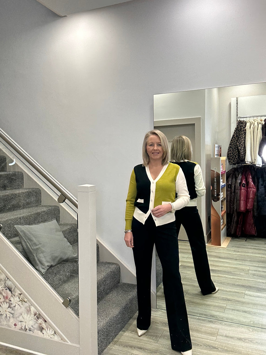 REBECCA LIME CARDIGAN