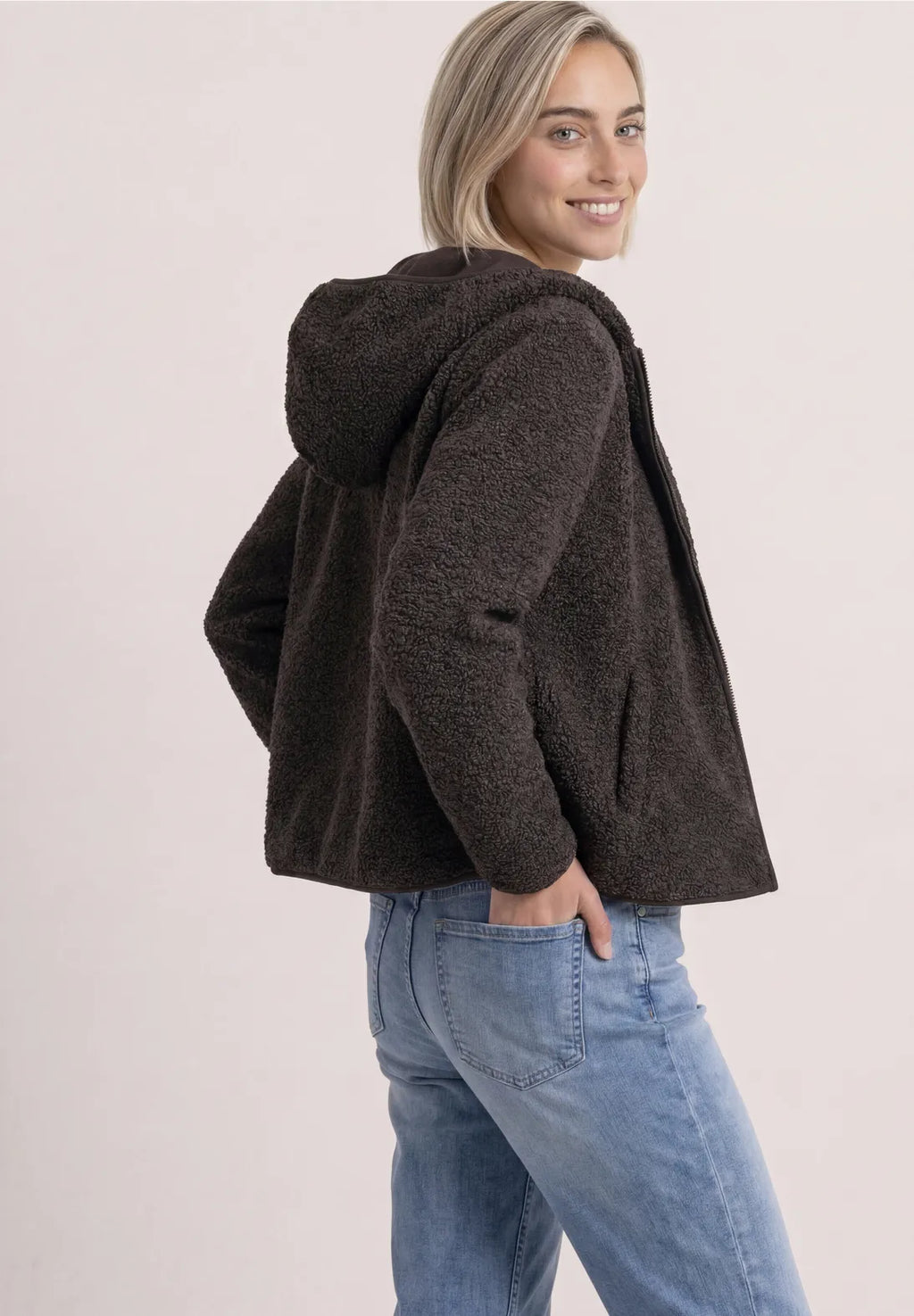 JILLY BROWN FLEECE