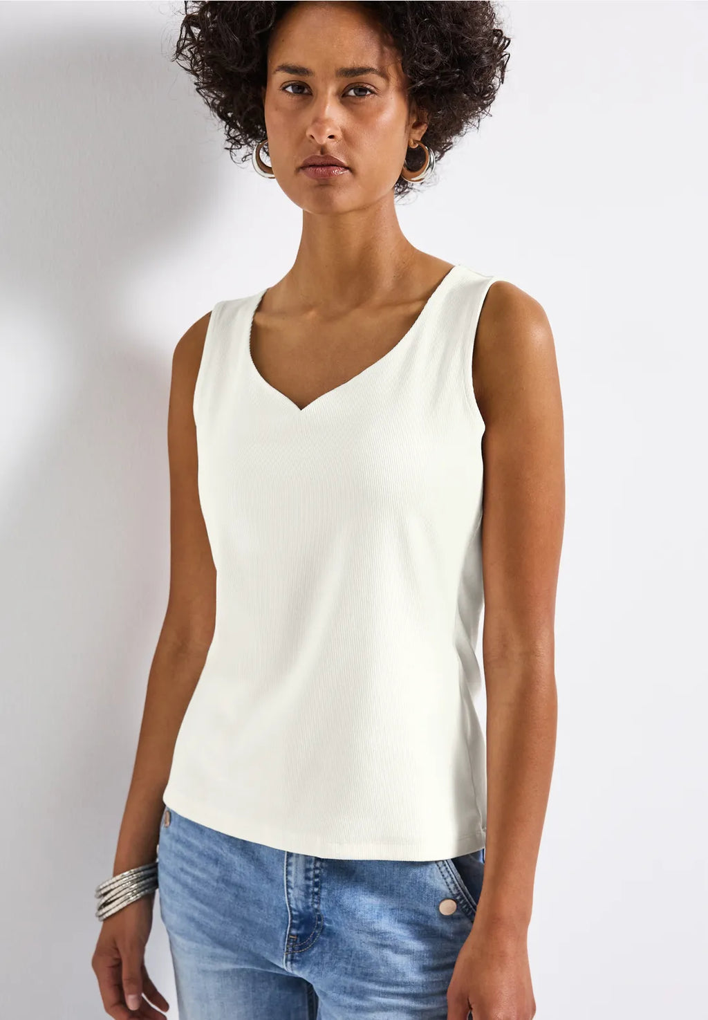 ELISE CREAM TOP