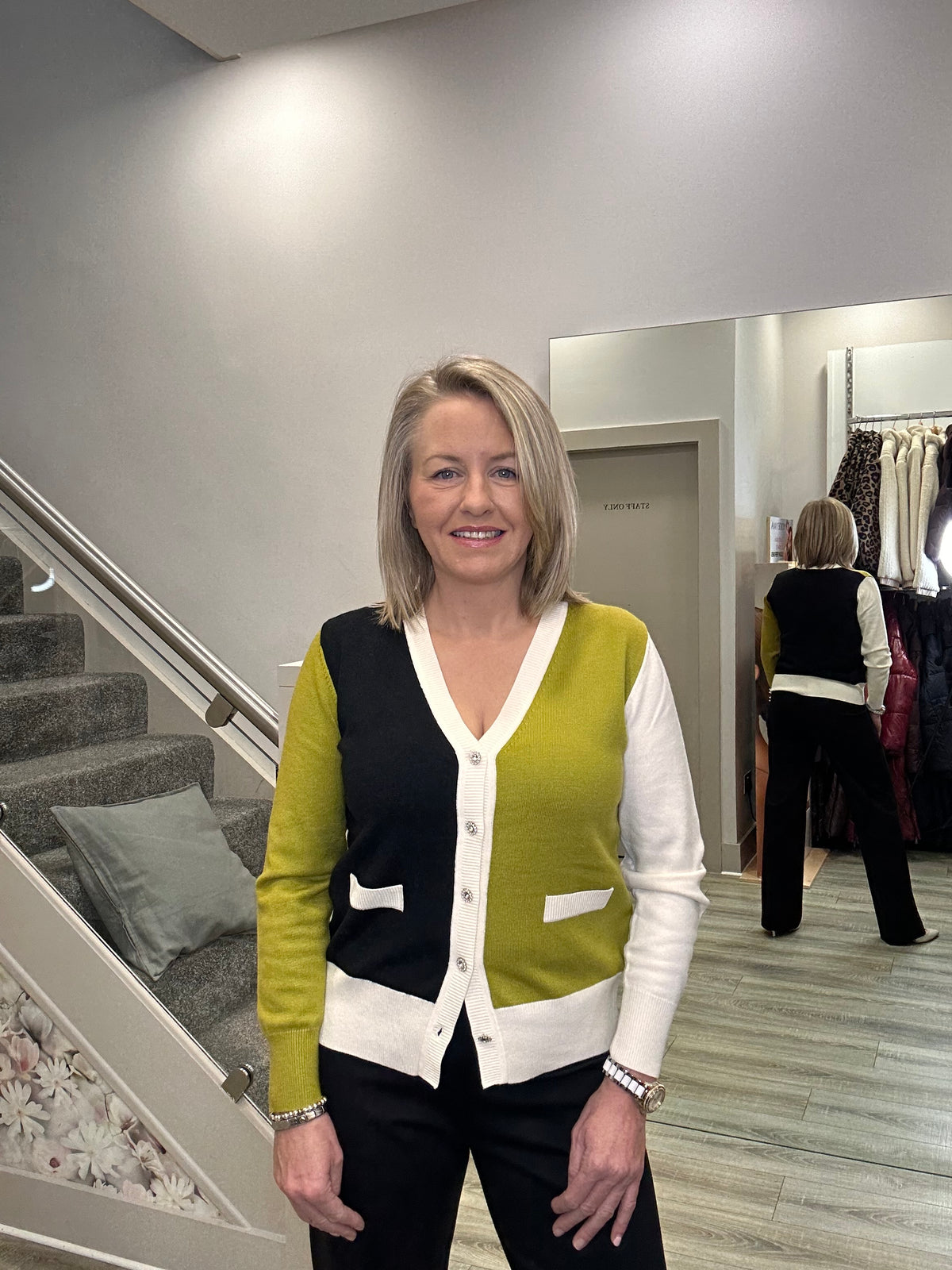 REBECCA LIME CARDIGAN