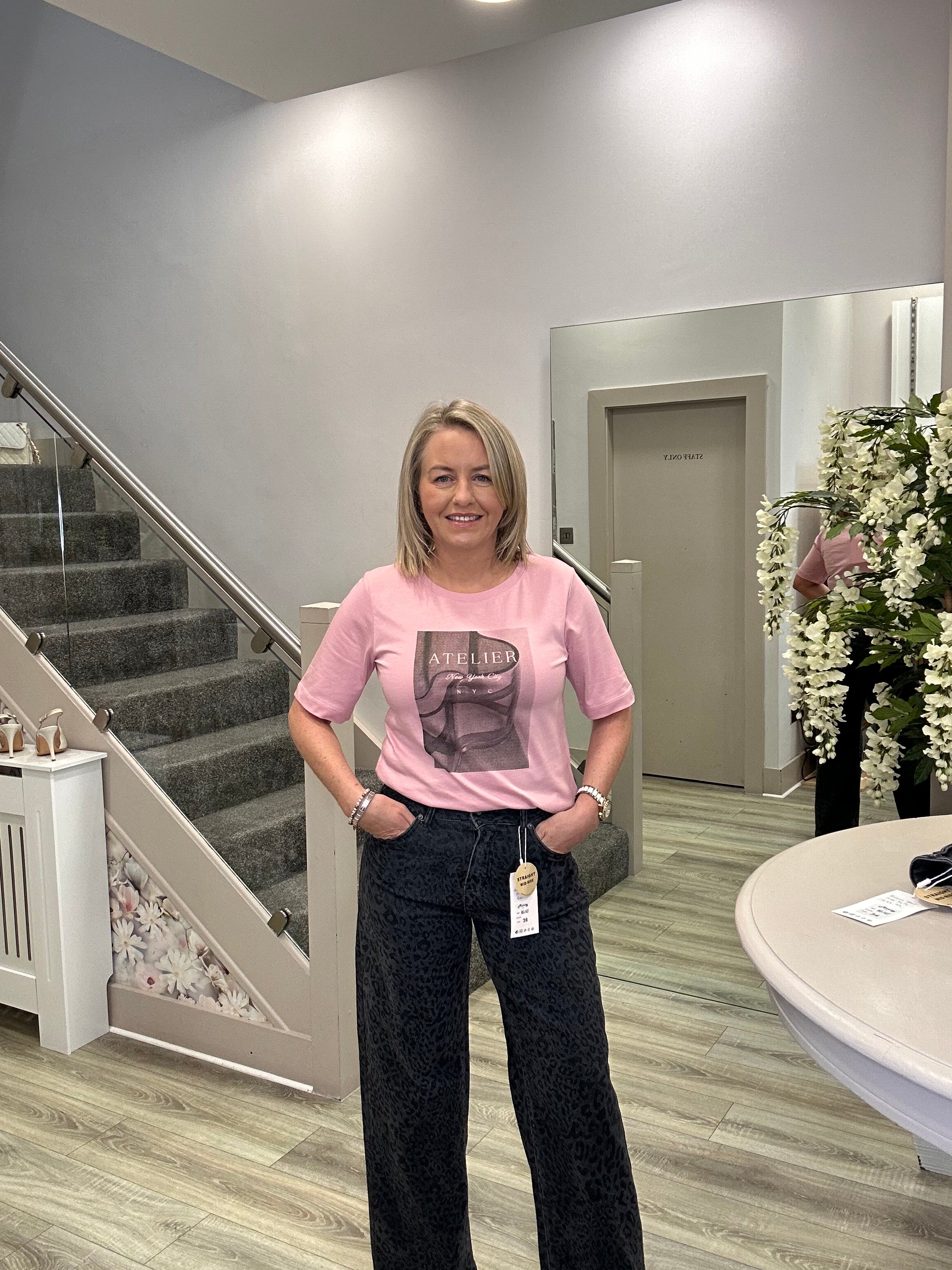 PAT PINK T-SHIRT