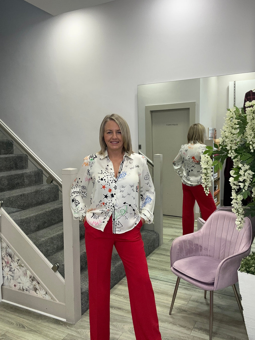 TURRES RED TROUSERS