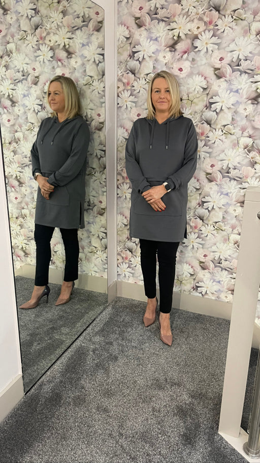 COLETTE GREY TUNIC/ TOP