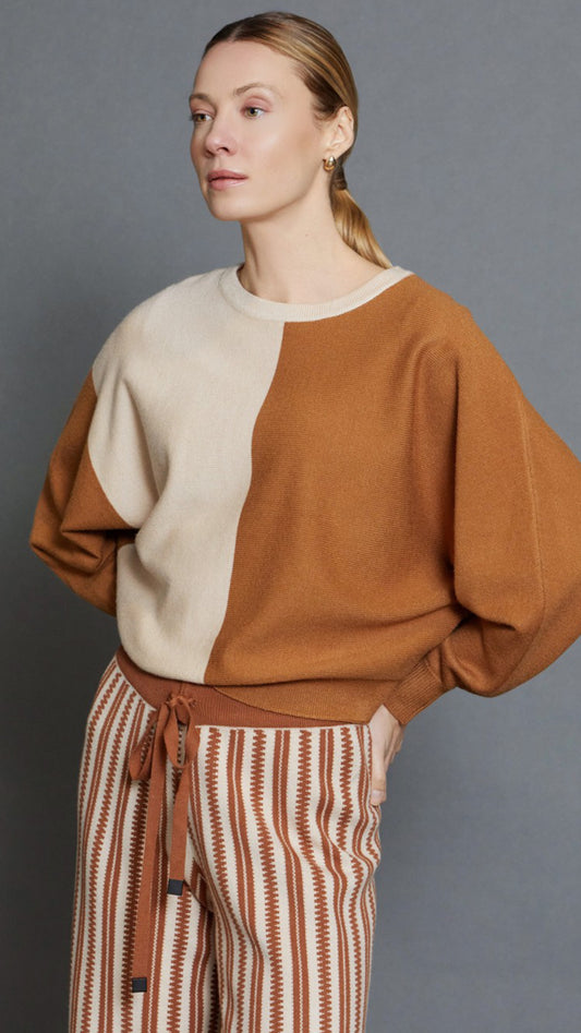 SADIE RUST SWEATER