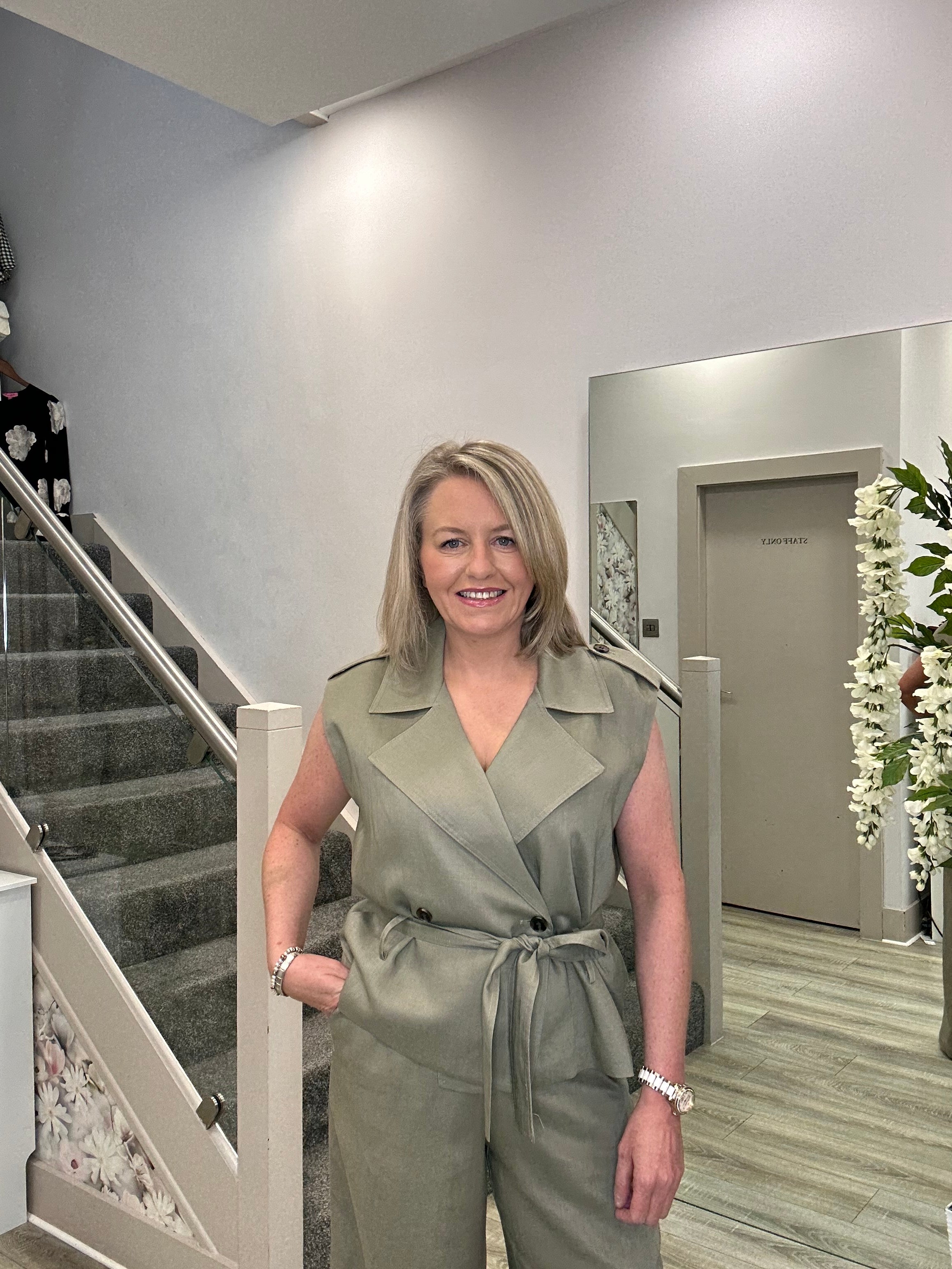 ARIA KHAKI WAISTCOAT