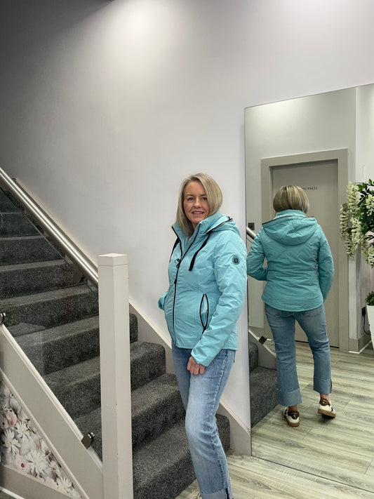 BLUEBELL AQUA COAT