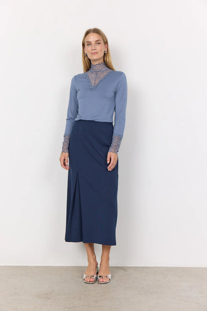 KIM NAVY SKIRT