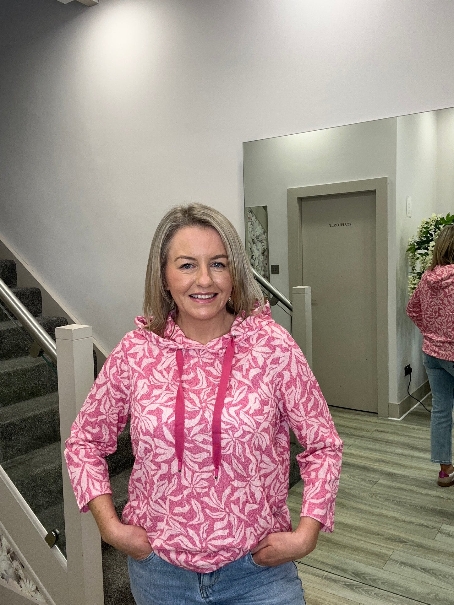 CORA PINK HOODIE