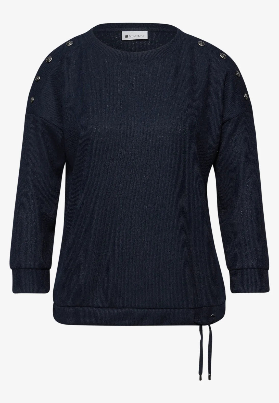LANIE NAVY TOP