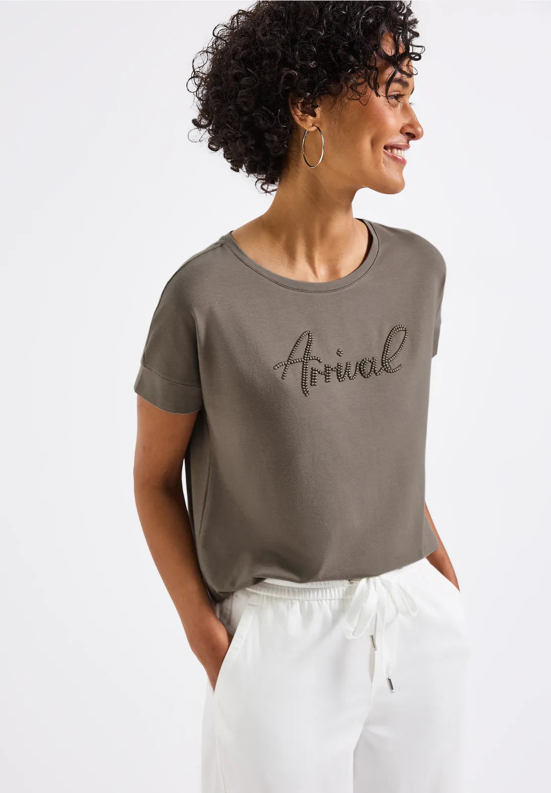 ARRIVAL MOCHA TEE