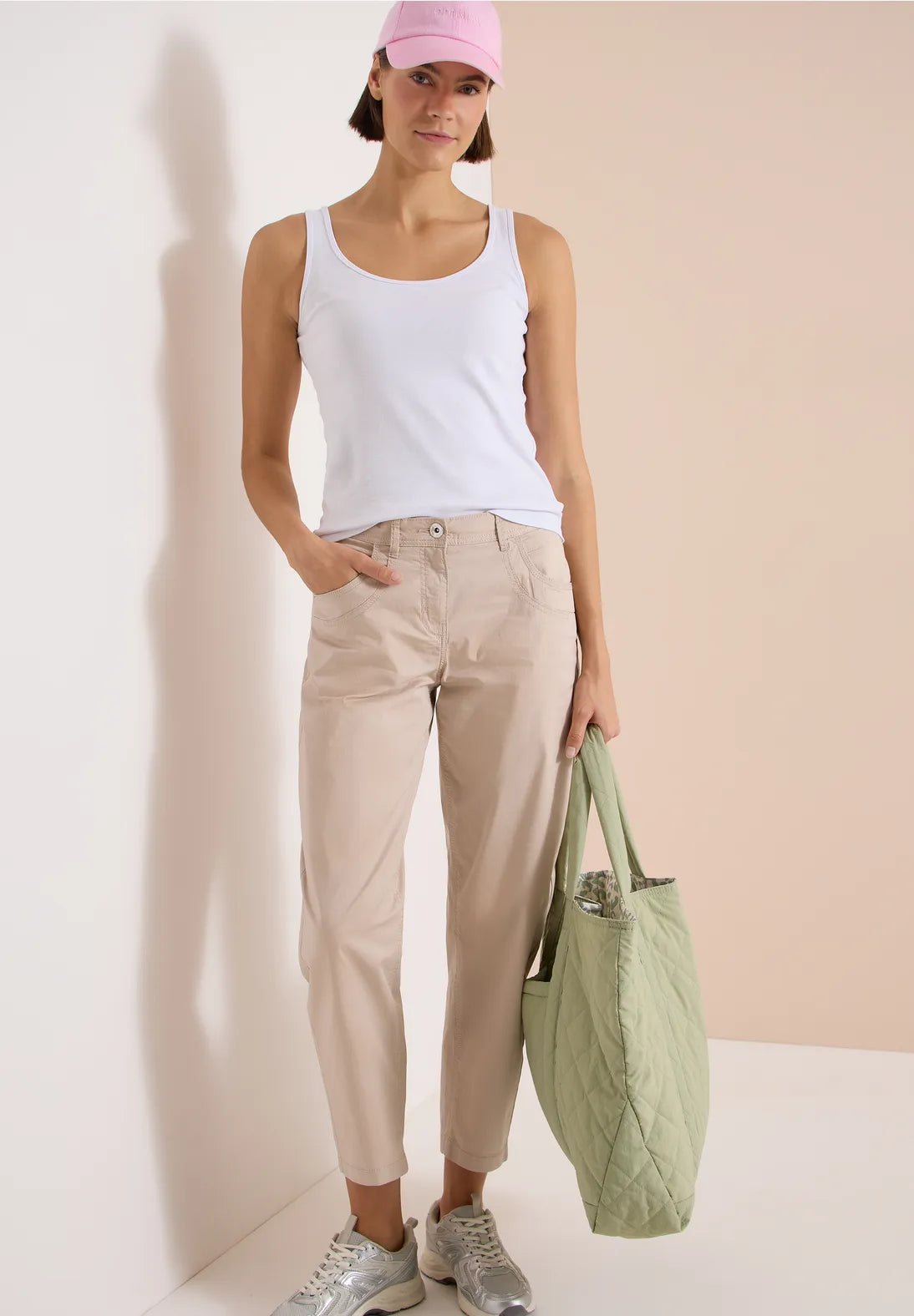 SCARLETT BEIGE TROUSERS