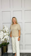 PERALTA BEIGE TOP