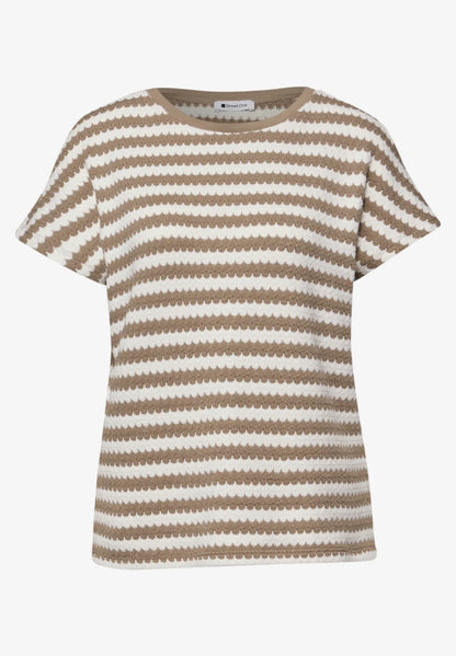 FRAN CAMEL T-SHIRT