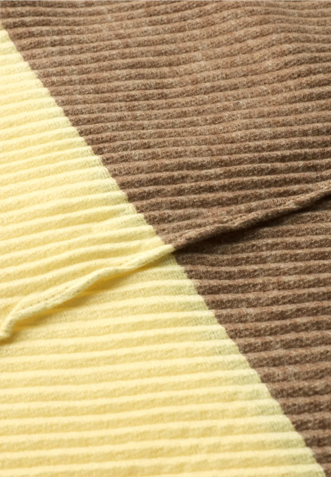 2 TONE LEMON SCARF