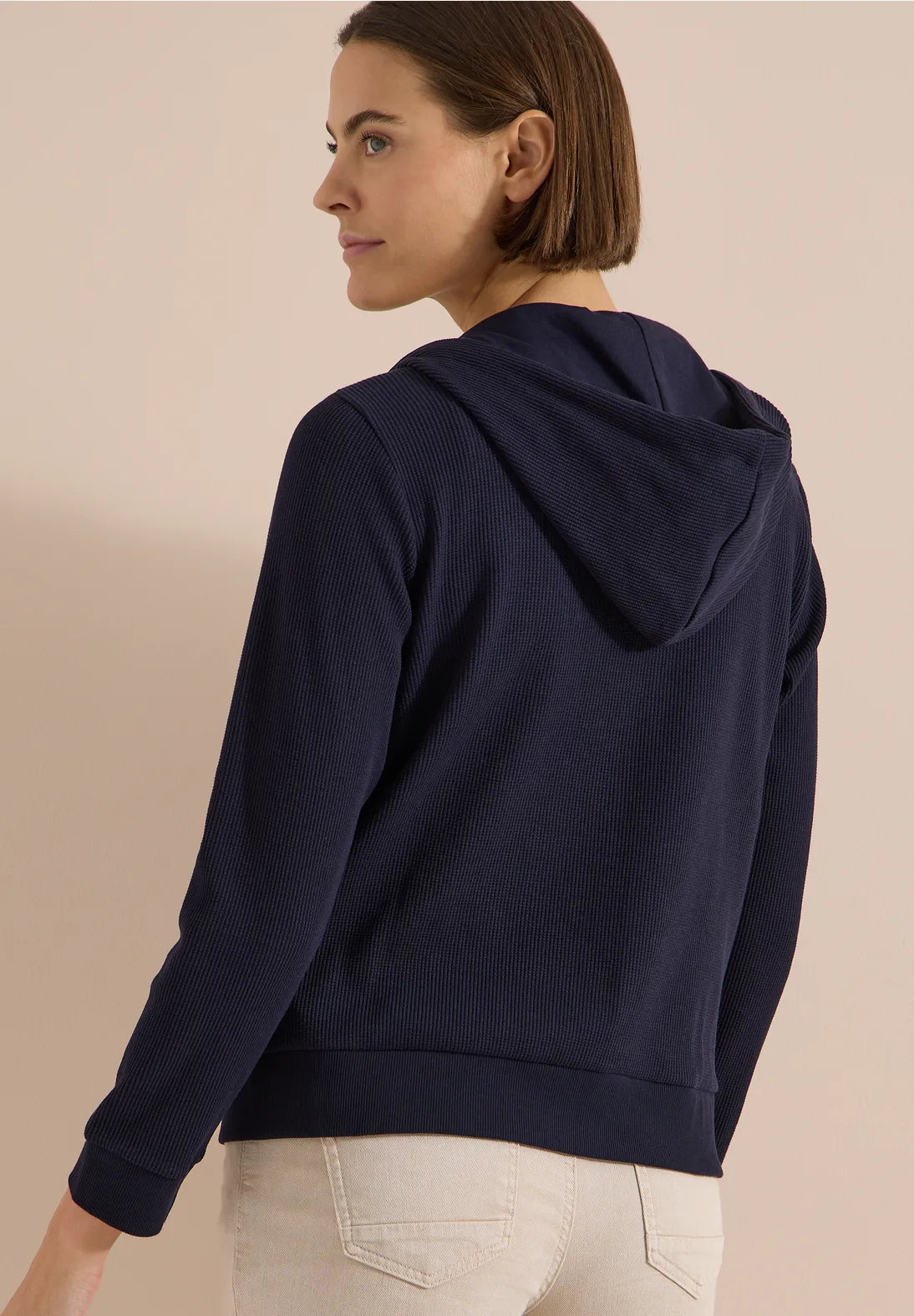 PEARL NAVY HOODIE