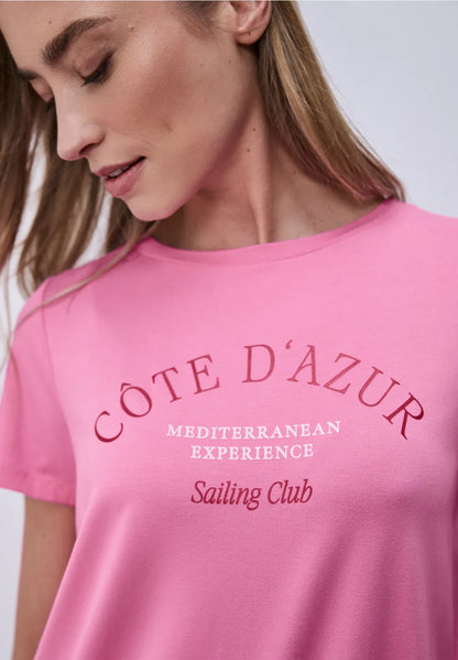 CHERRY PINK TEE