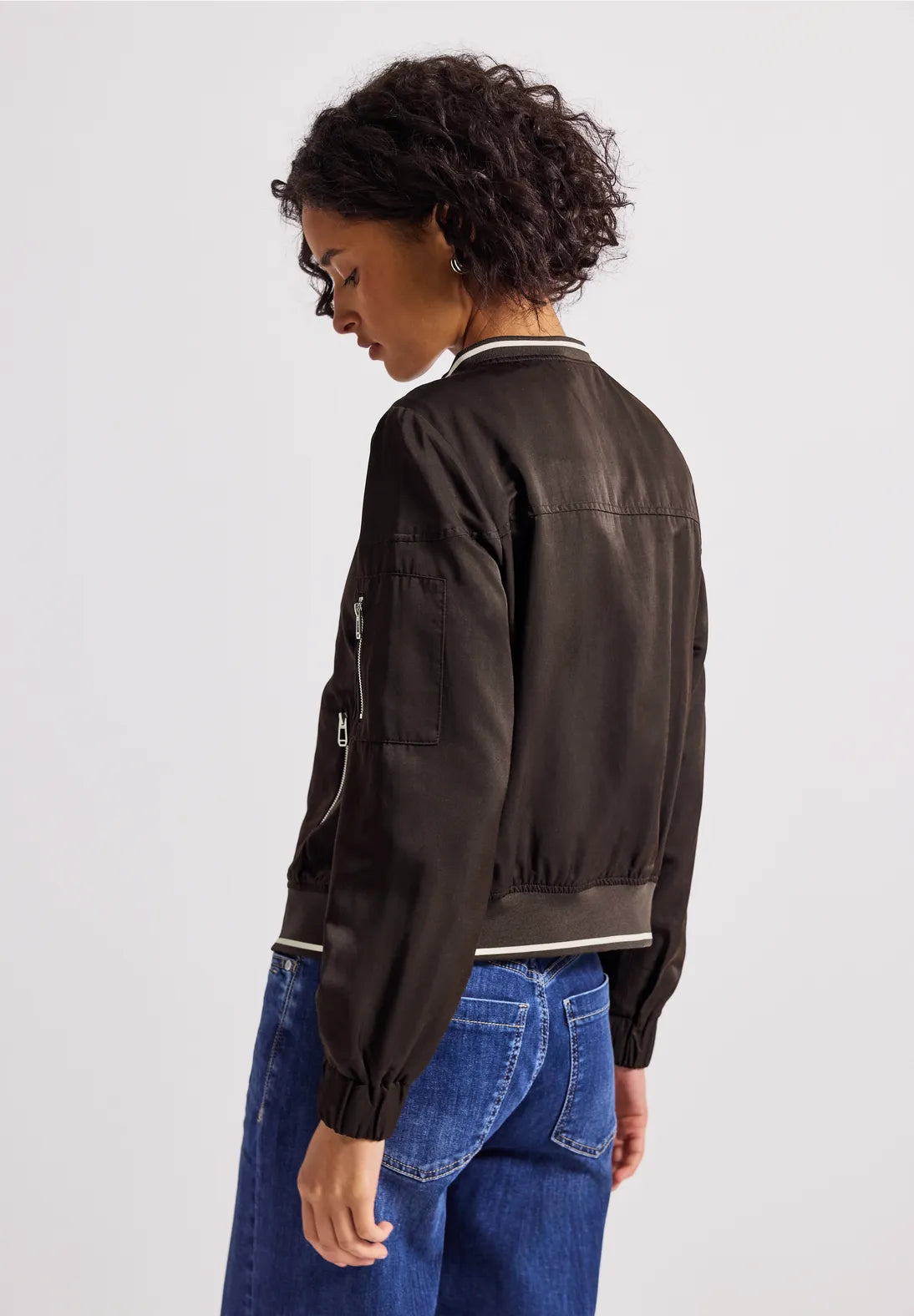 GEMMA BROWN BOMBER JACKET