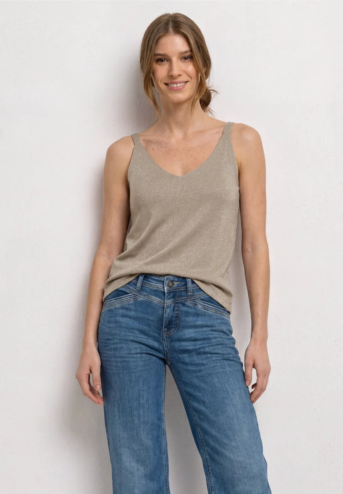 LIBBY TAUPE VEST