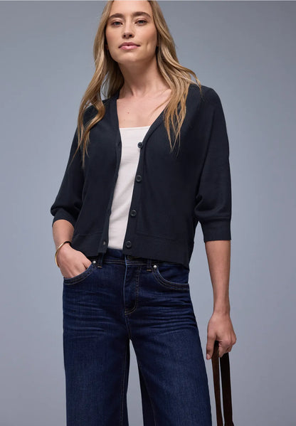 EMILY NAVY CARDIGAN