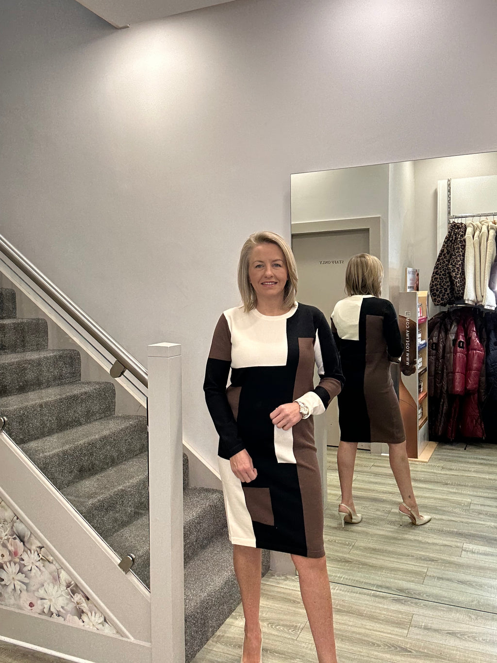 HIDI BROWN DRESS