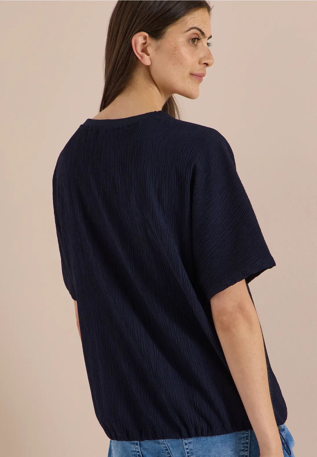 MONROE NAVY TOP
