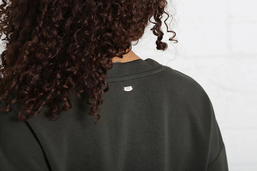 ELARA KHAKI SWEATER