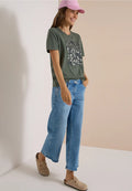 TANITH KHAKI  TOP